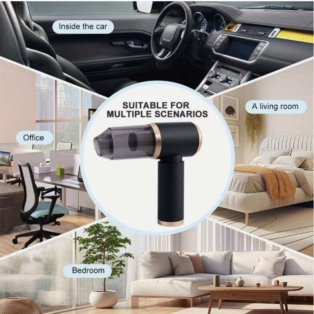 NUNKGO AirGo 4 en 1 - aspirador y soplador portátil para coche y casa